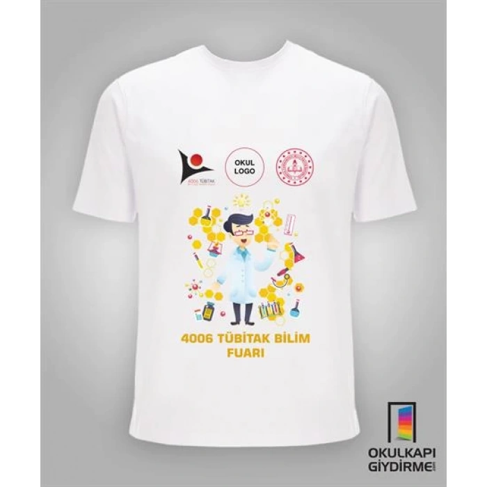 Tübitak Bilim Fuarı Tişört TBF TŞ 22