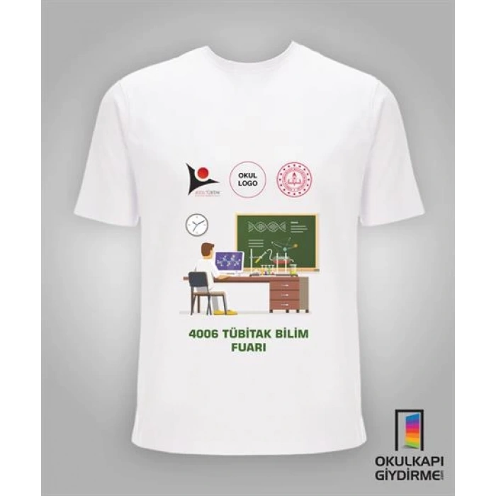 Tübitak Bilim Fuarı Tişört TBF TŞ 24