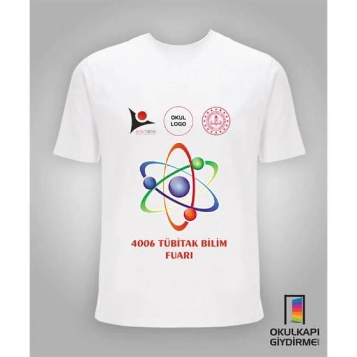 Tübitak Bilim Fuarı Tişört TBF TŞ 30