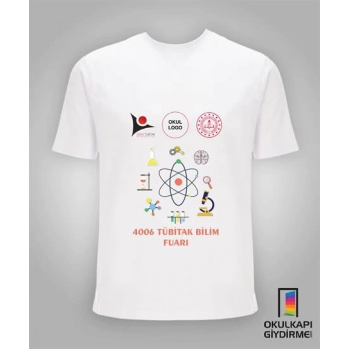 Tübitak Bilim Fuarı Tişört TBF TŞ 33