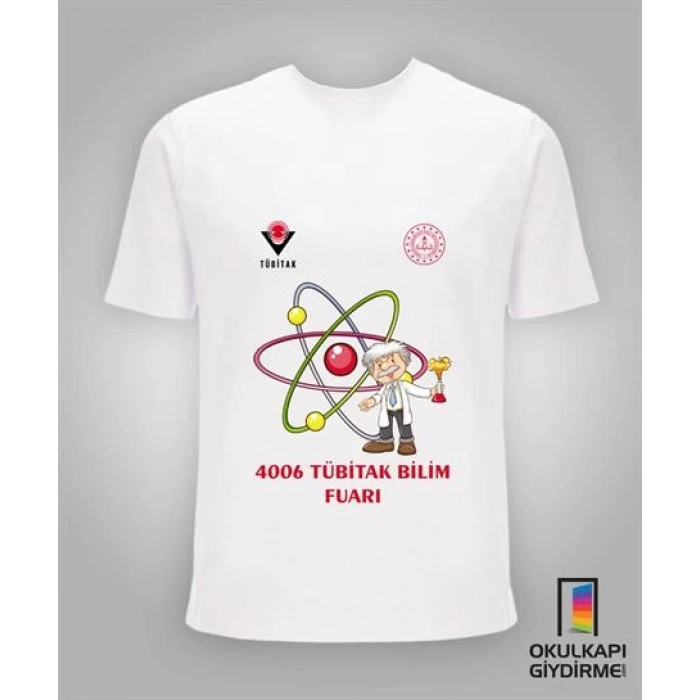 Tübitak Bilim Fuarı Tişört TBF TŞ 34