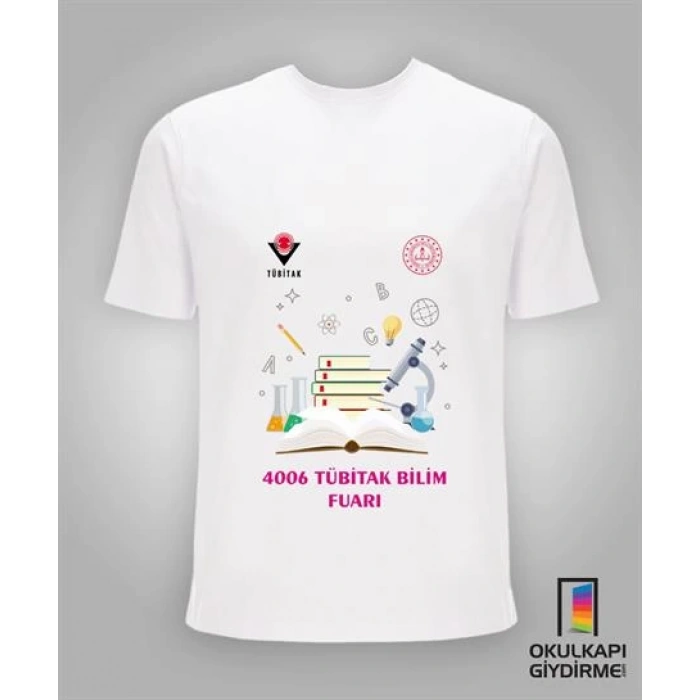 Tübitak Bilim Fuarı Tişört TBF TŞ 35