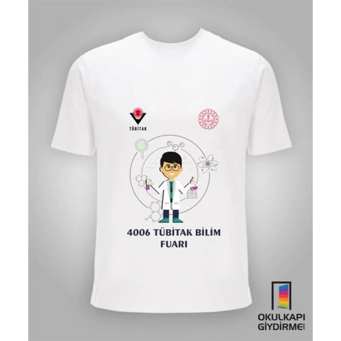 Tübitak Bilim Fuarı Tişört TBF TŞ 36