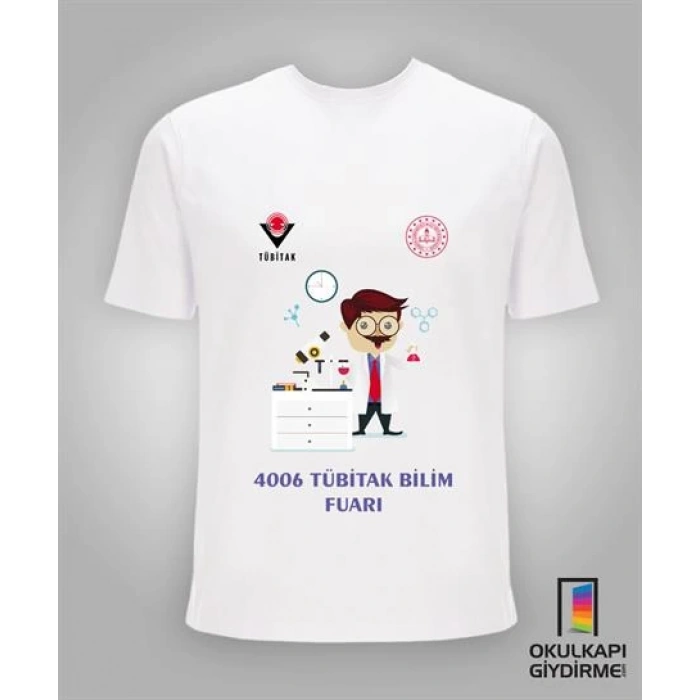 Tübitak Bilim Fuarı Tişört TBF TŞ 37