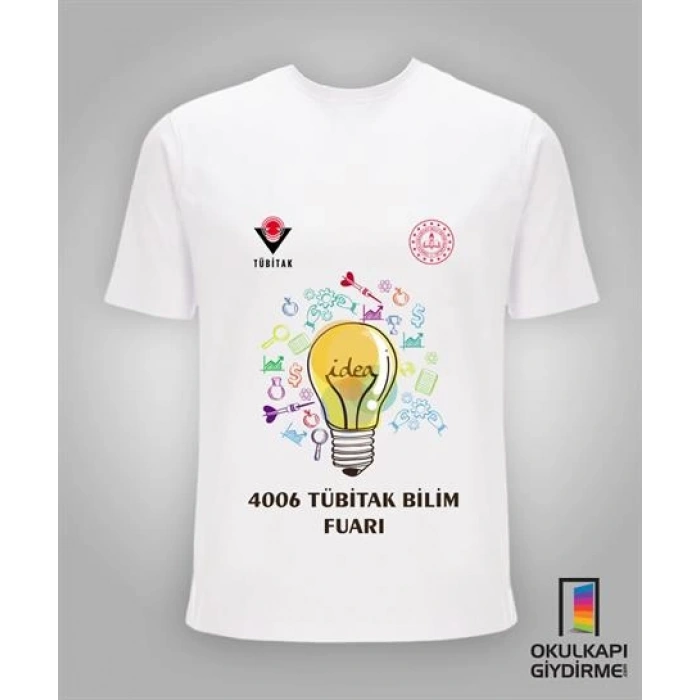 Tübitak Bilim Fuarı Tişört TBF TŞ 38