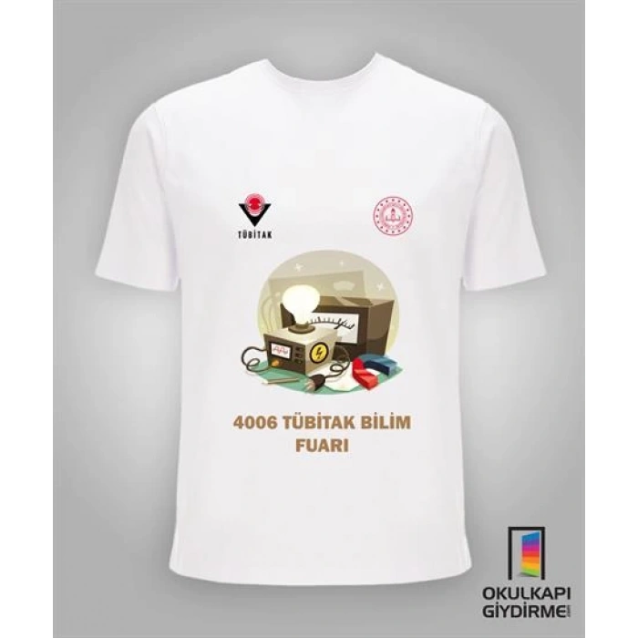 Tübitak Bilim Fuarı Tişört TBF TŞ 43