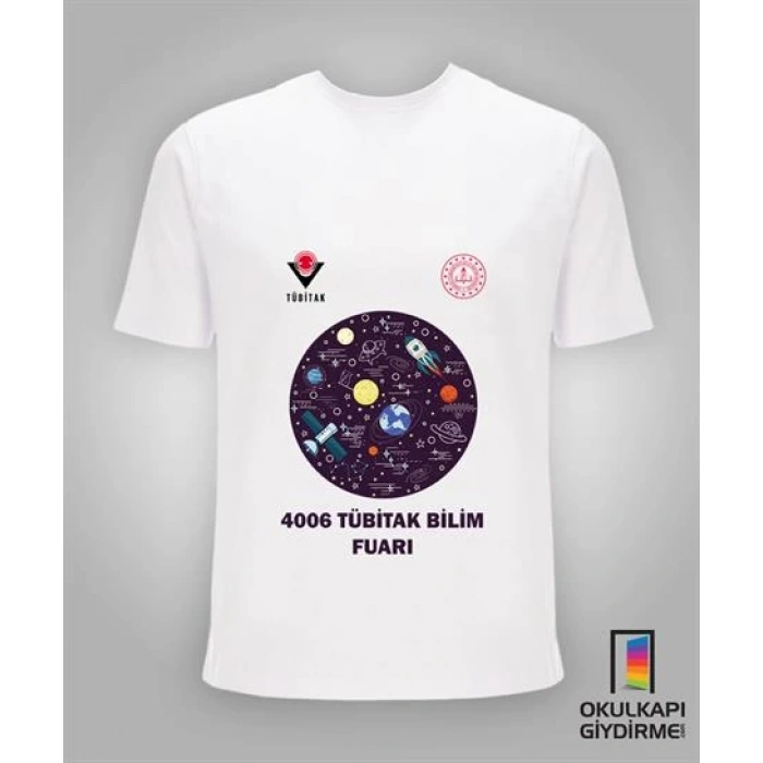Tübitak Bilim Fuarı Tişört TBF TŞ 45