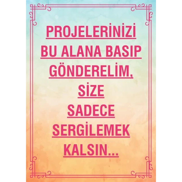 Tübitak Fuarı Sunum Afişi TFSA 01