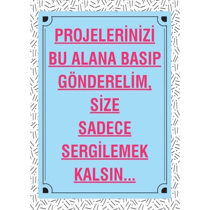 Tübitak Fuarı Sunum Afişi TFSA 08