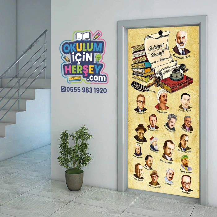 Türkçe Sınıfı Kapı Giydirme 05