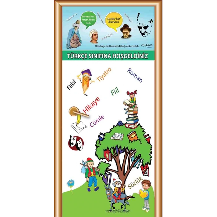 Türkçe Sınıfı Kapı Giydirme 12