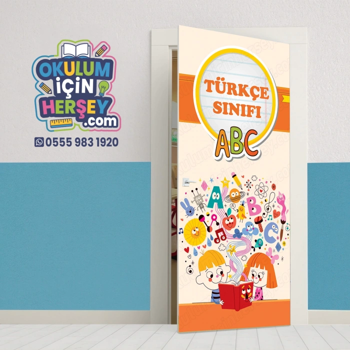 Türkçe Sınıfı Kapı Giydirme 18