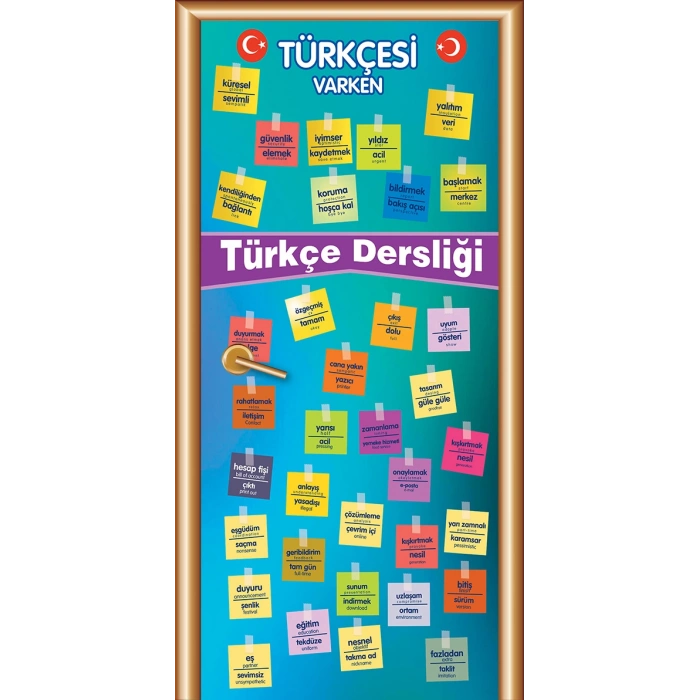 Türkçe Sınıfı Kapı Giydirme 35