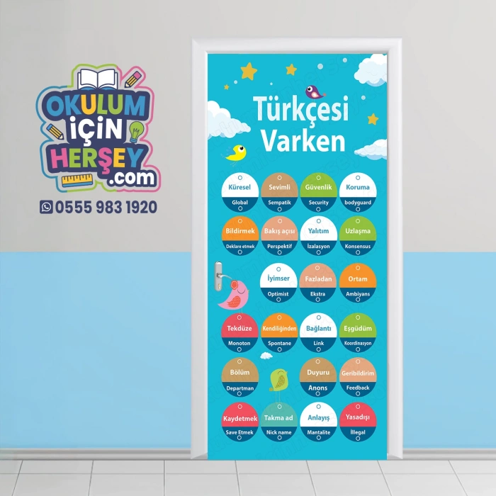 Türkçe ve Edebiyat Kapı Giydirme 30