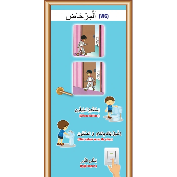 Tuvalet Adabı Kapı Giydirme 84