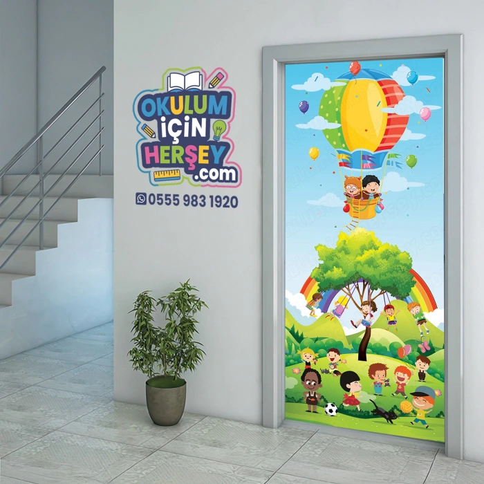 Uçan Balonlar Kapı Giydirme 199