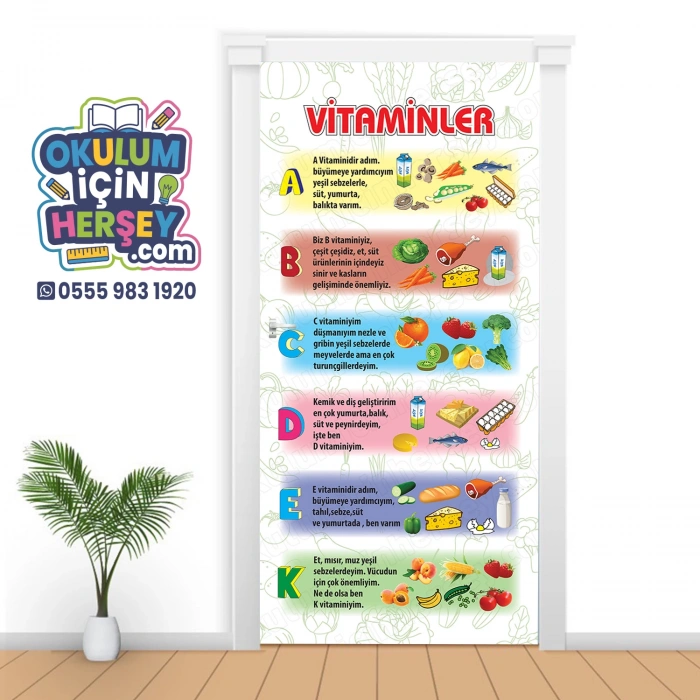 Vitaminler Kapı Giydirme 13