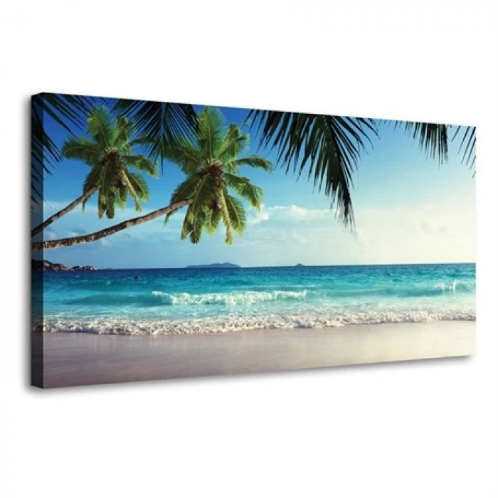 Yaz Ayı Denizi Kanvas Tablo