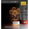3D Balonlu Lamba PL LMB 11