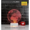 3D Dünya Küresi Lamba PL LMB 02