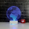 3D Dünya Küresi Lamba PL LMB 02