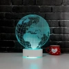 3D Dünya Küresi Lamba PL LMB 02