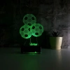 3D Futbol Topları Led Lamba PL LMB 42