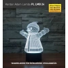 3D Kardan Adam Led Lamba PL LMB 24