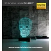 3D Kuru Kafa Led Lamba PL LMB 37