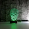 3D Kuru Kafa Led Lamba PL LMB 37