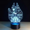 3D Millennium Falcon Lamba PL LMB 03
