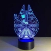 3D Millennium Falcon Lamba PL LMB 03
