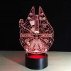 3D Millennium Falcon Lamba PL LMB 03
