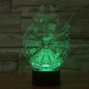 3D Millennium Falcon Lamba PL LMB 03