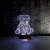 3D Sevimli Köpek Led Lamba PL LMB 34
