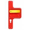 Bariyerli Güvenlik Kapı Kolu (Kırmızı) BGKK 02