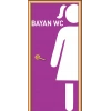 Bay-Bayan WC Kapı Giydirme 31
