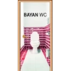 Bay-Bayan WC Kapı Giydirme 87