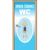 Erkek Öğrenci WC Kapı Giydirme 104