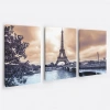 Eyfel Kulesi 3lü Duvar Tablo Seti