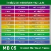 İngilizce Sayılar MB 005