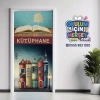Kütüphane Kapı Giydirme 36