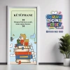 Kütüphane Kapı Giydirme 80