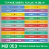 Merdiven Basamakları Türkçe Doğru Yanlış Yazım MB 050