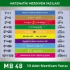 Merdiven Yazıları Matematik MB 048