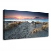 Plaj Gün Batımı Okyanus Kanvas Tablo