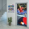 Spor Odası Kapı Giydirme O7