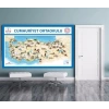 Turizm Haritası Duvar Giydirme 004