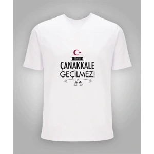 18 Mart Baskılı Tişört