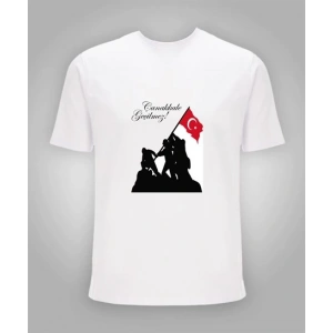 18 Mart Baskılı Tişört